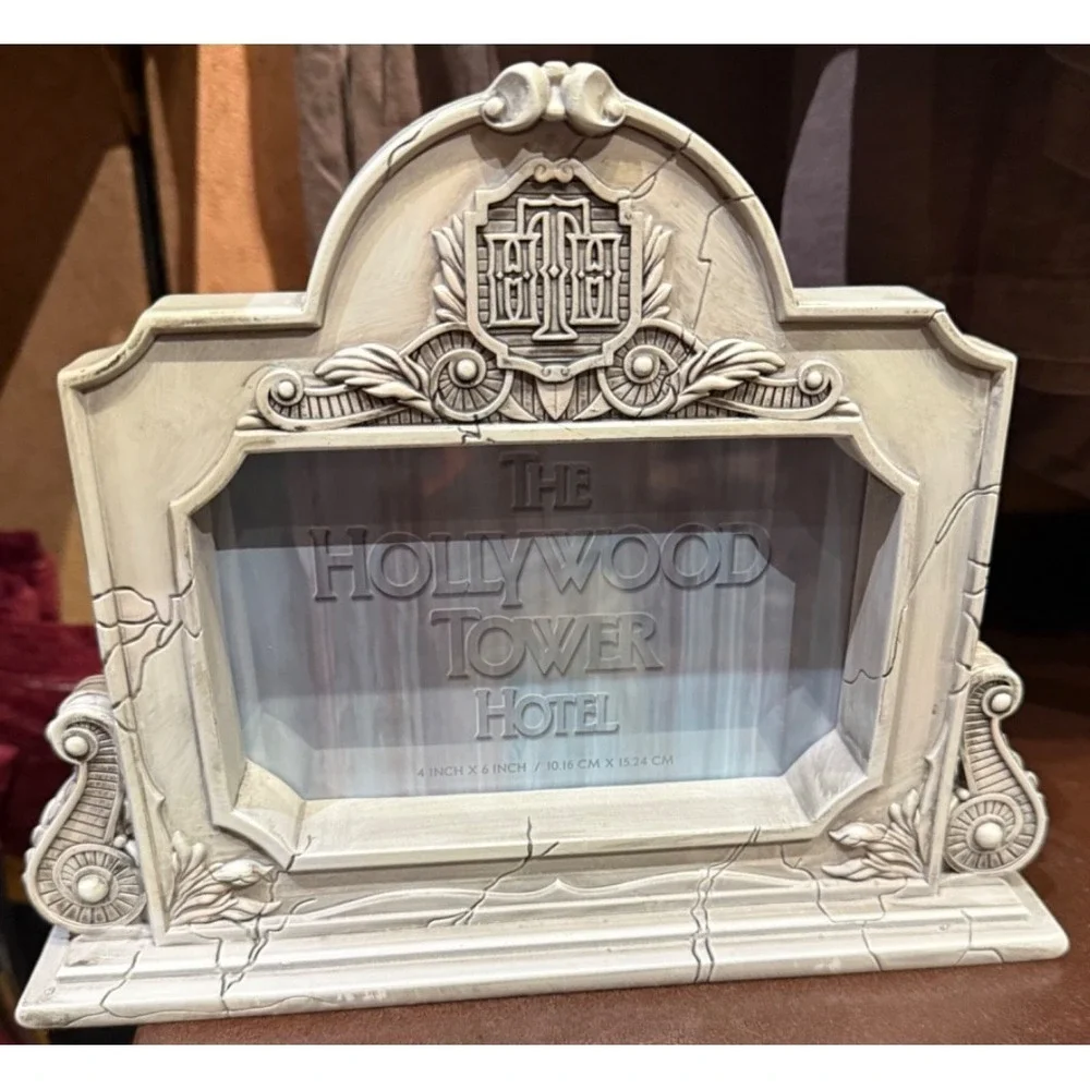 NEW Disney Parks Hollywood Tower Of Terror Hotel Photo Frame 5x7